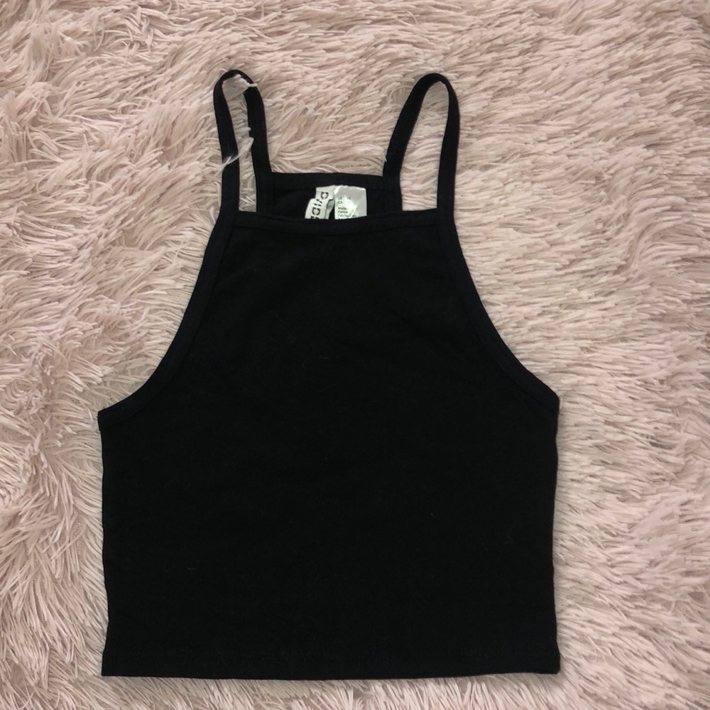 Black Crop Top